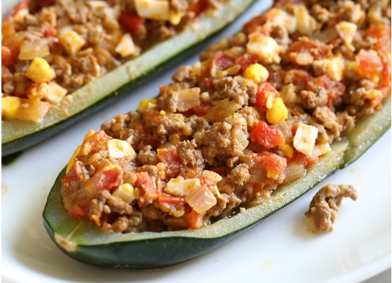 Colombian Style Zucchini Rellenos | Again Faster Foodie Friday