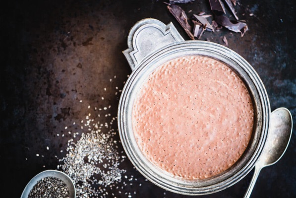 Dark Chocolate Chia Pudding