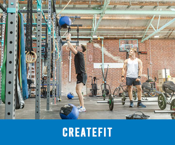 CREATEFIT - AGAIN FASTER GYM FITOUTS