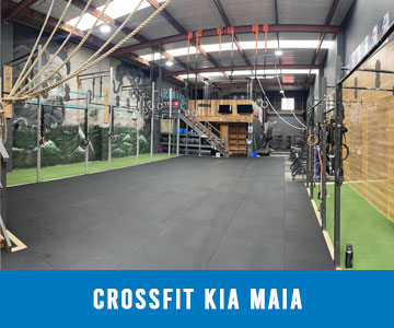 CROSSFIT KIA MAIA - AGAIN FASTER GYM FITOUT