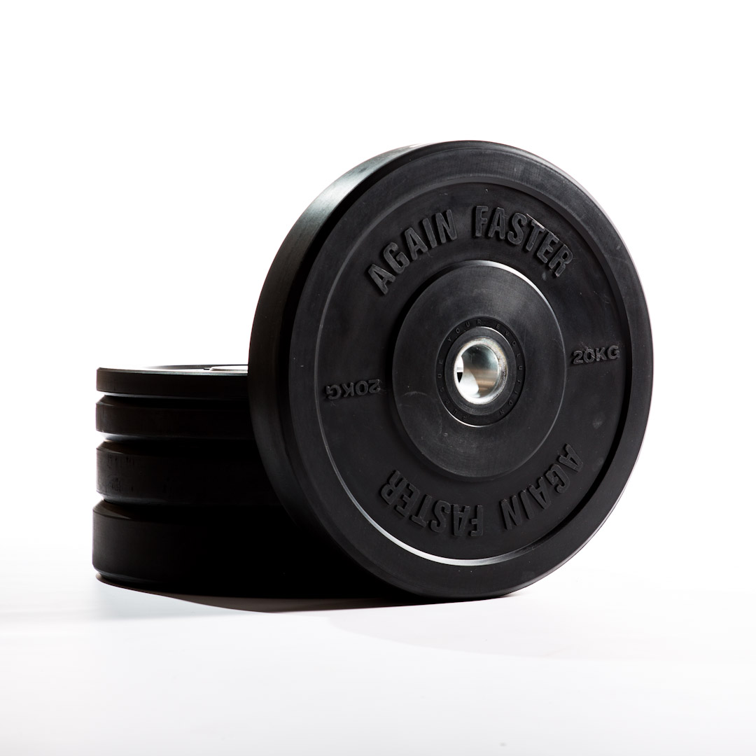 Again Faster Virgin Rubber Bumper Plates