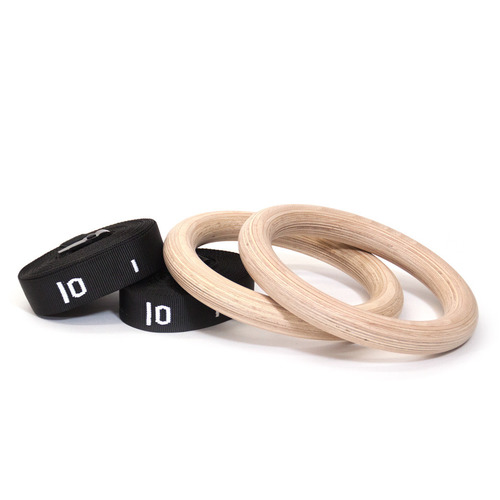 Wood Rings and Straps (set)